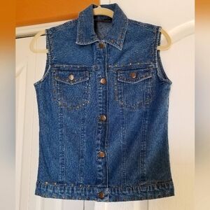 Cute denim vest